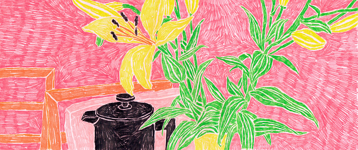 © Pia Salzer Single Illustration – Kitchen Panorama 2020