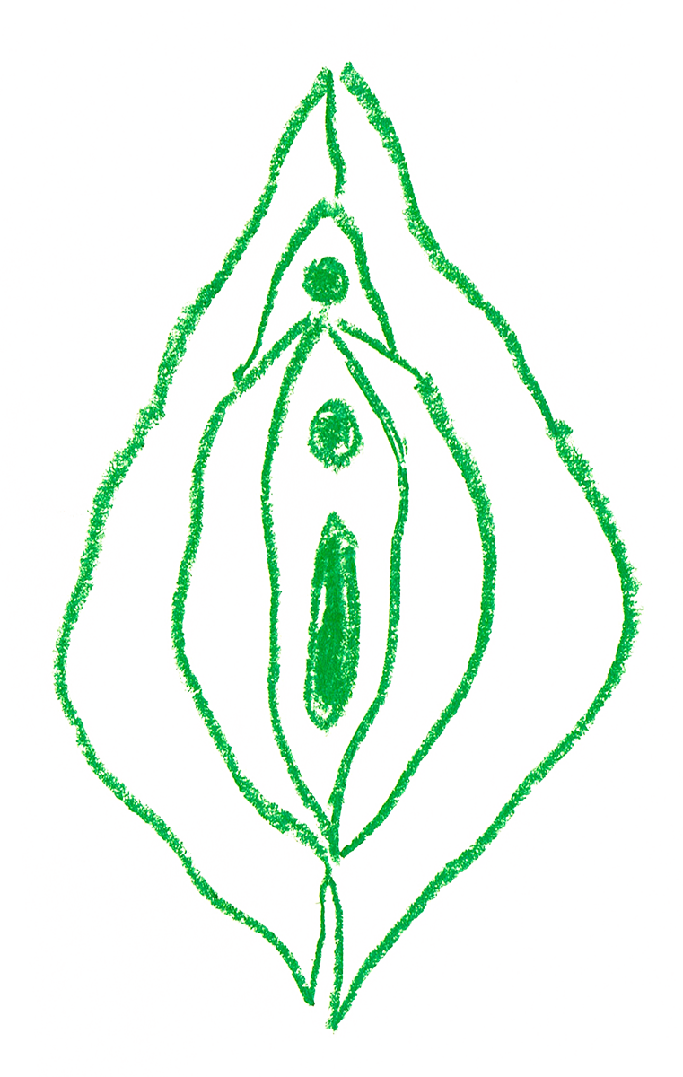 © Pia Salzer Fruit de Vulva Outline