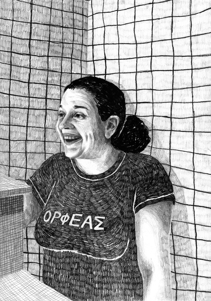 © Pia Salzer Kalimera Vrachos! Wiwi Portrait